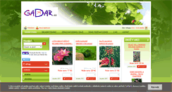 Desktop Screenshot of gadar.cz